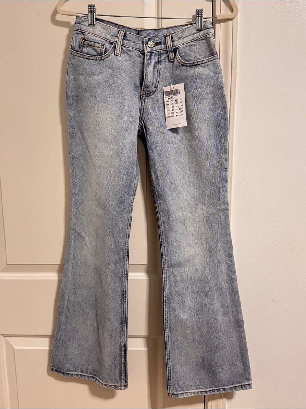 Brandy Melville Light Wash Flare Jeans